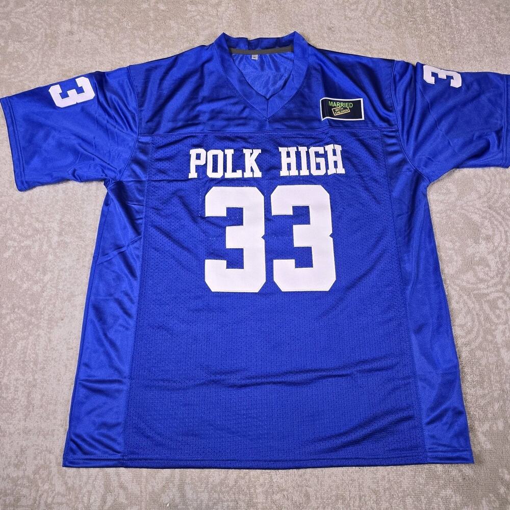 NWOT - Married with Children - Al Bundy Polk High Football Jersey – L